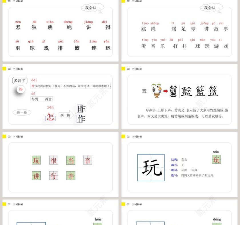 课文解析一年级语文课件怎么都快乐语文课件PPT第2张
