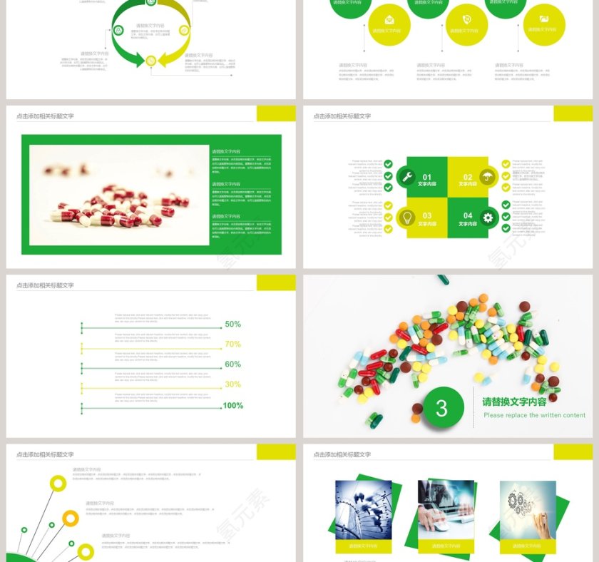 医药医疗行业汇报ppt第3张