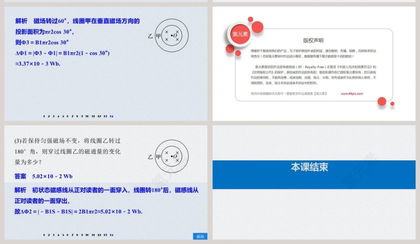 2-磁感应强度磁通量教学ppt课件第11张