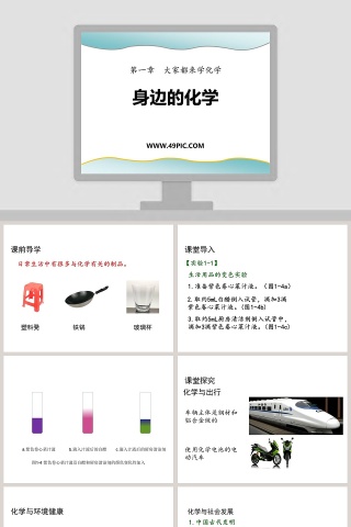 第一章  大家都来学化学-身边的化学教学ppt课件