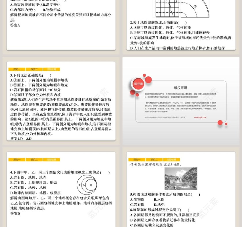 第四节 地球的圈层结构教学ppt课件第7张