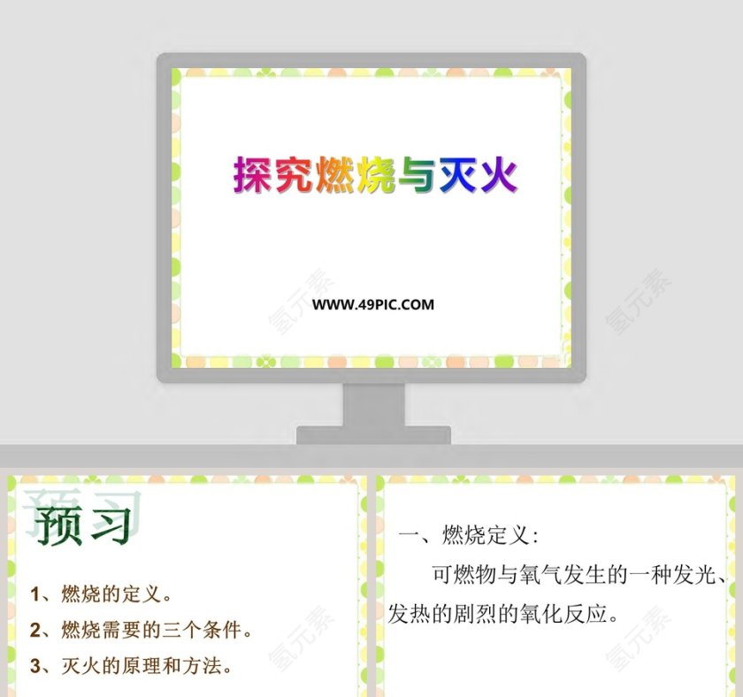 探究燃烧与灭火教学ppt课件第1张