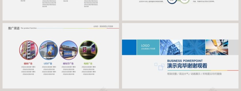 大气企业宣传产品推介PPT第7张