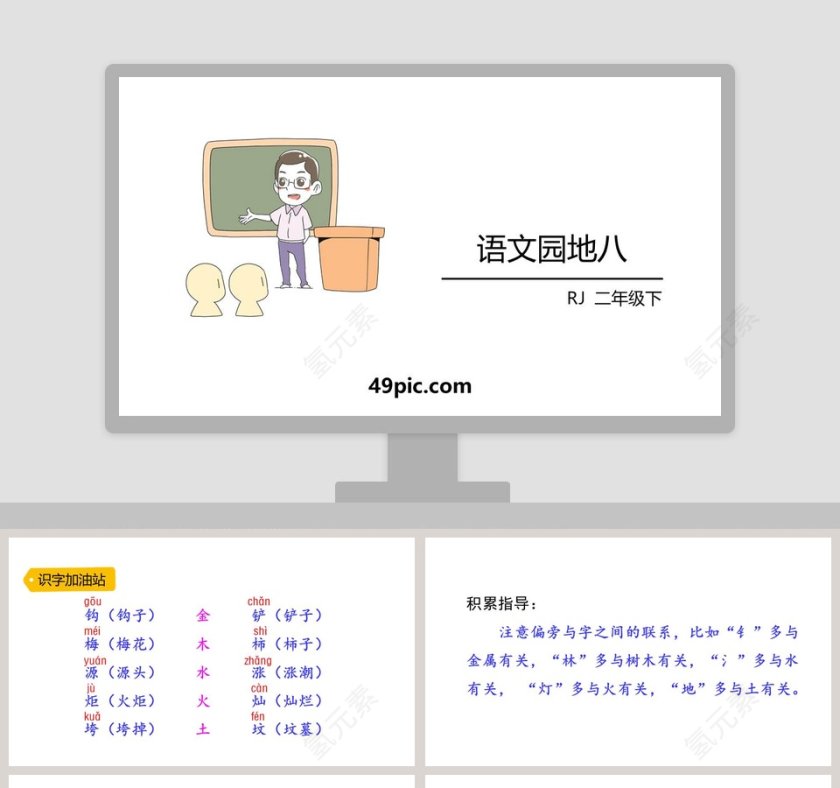 二年级语文下册语文园地八语文课件PPT第1张