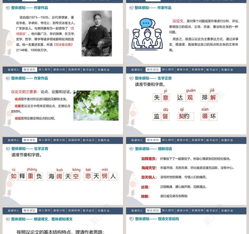 部编版九年级语文最苦与最乐PPT课件第2张