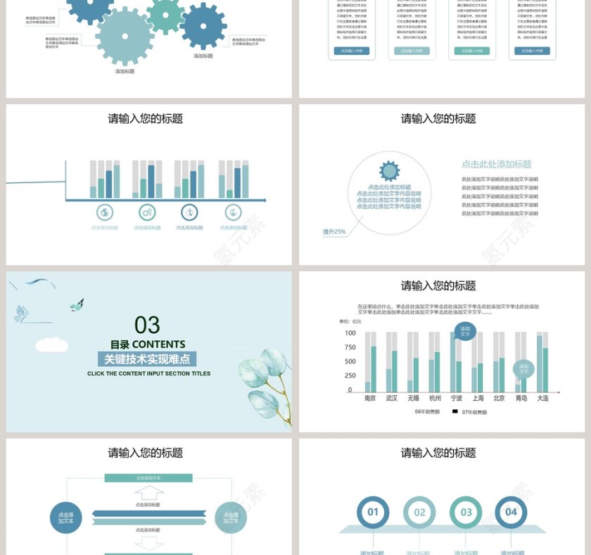 清新毕业设计论文答辩第3张