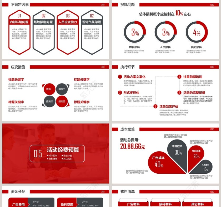 活动策划品牌推广方案书PPT模板第5张