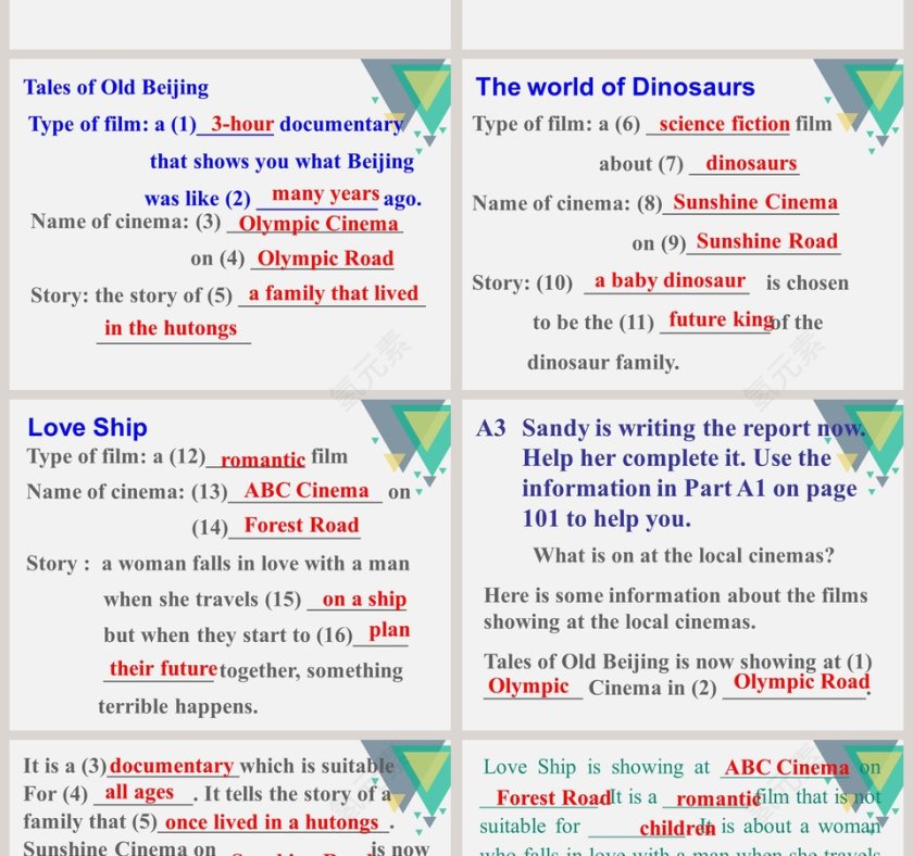 Unit 7-Films教学ppt课件第4张