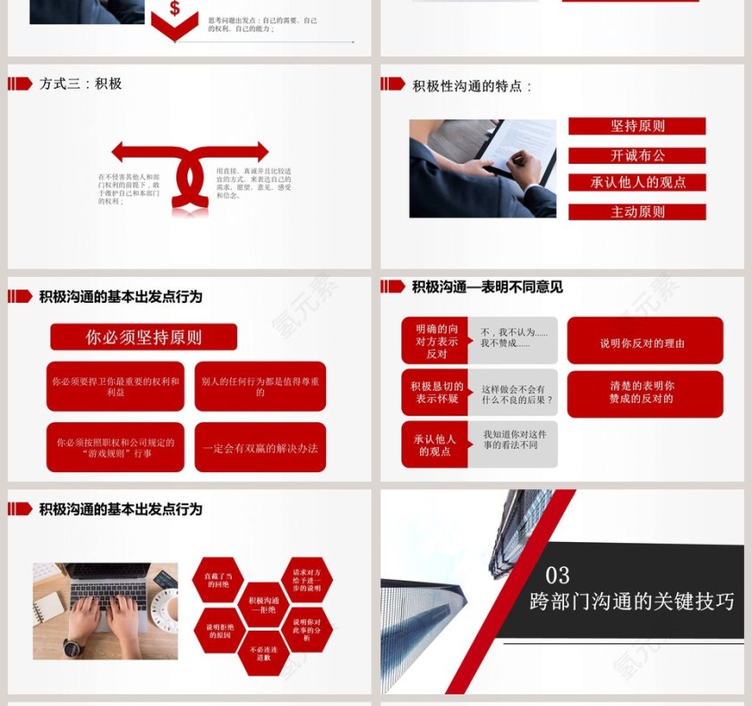 跨部门沟通技巧沟通技巧培训PPT模板第4张