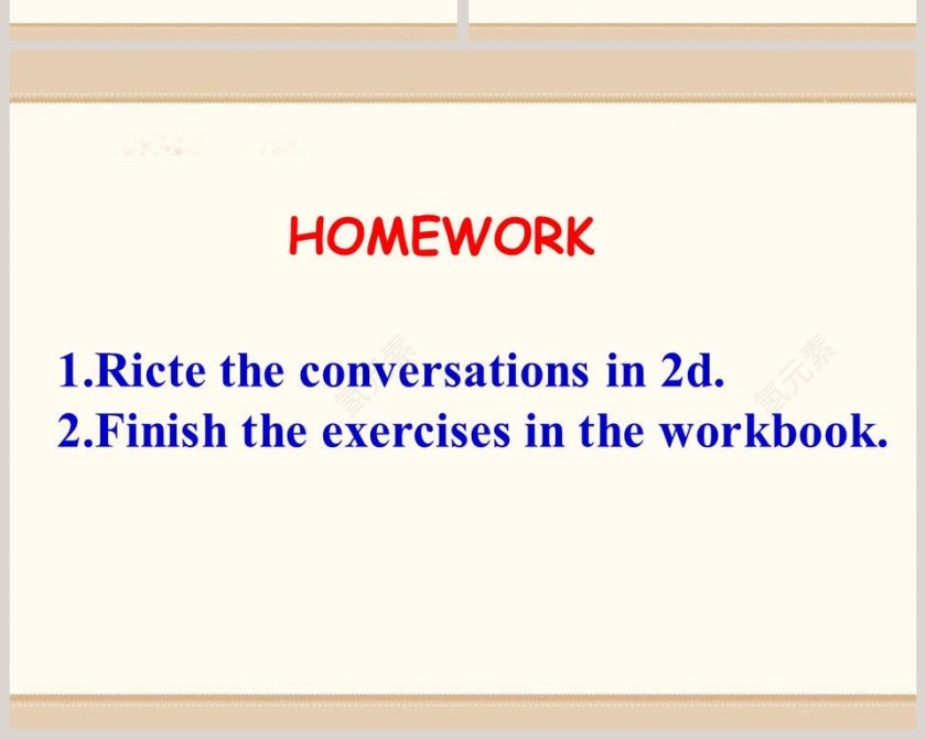 Unit 8 It must belong to Carla PPT模板-教育培训行业精品课件第6张