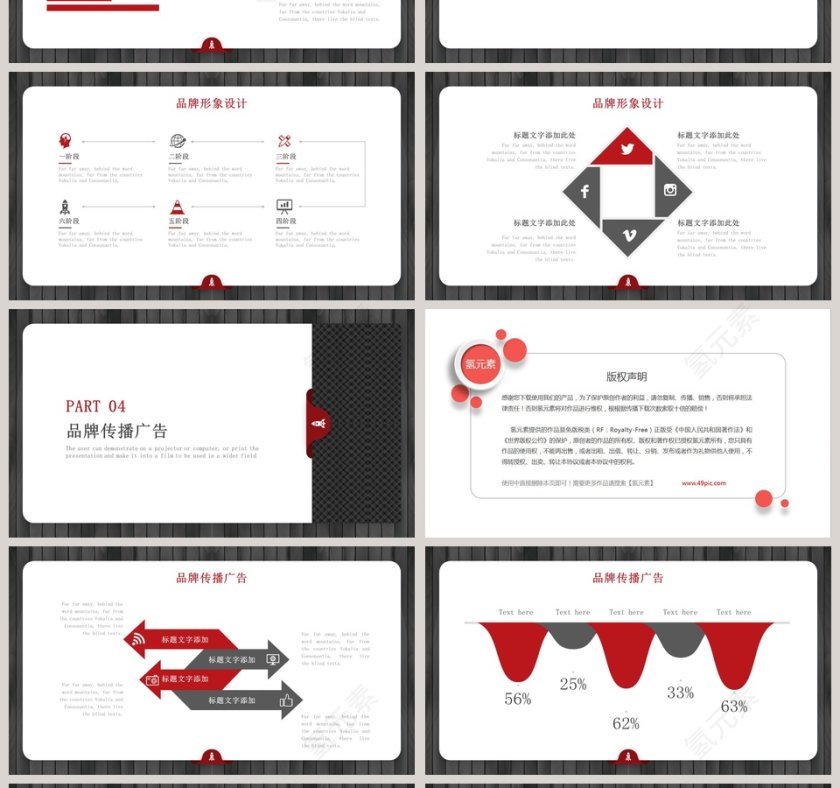 商务品牌营销策划方案PPT模板第4张