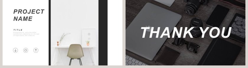 简约风格室内设计动态ppt通用模板第5张