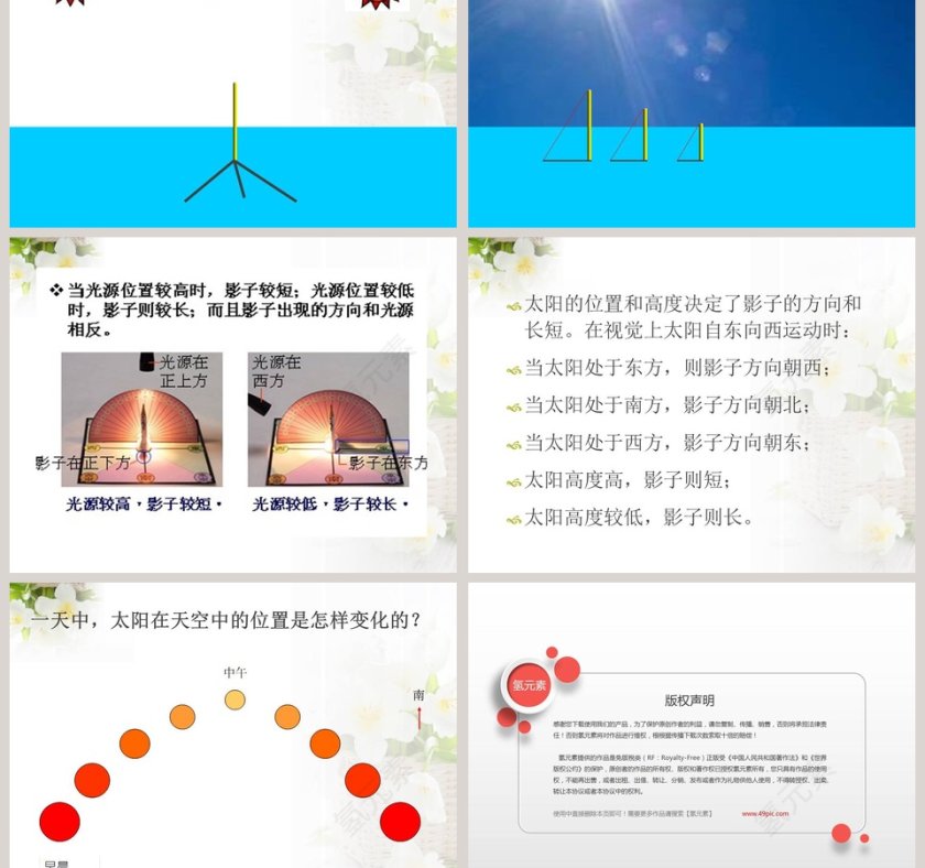 太阳与影子-湘教版科学五年级下册教学ppt课件第3张