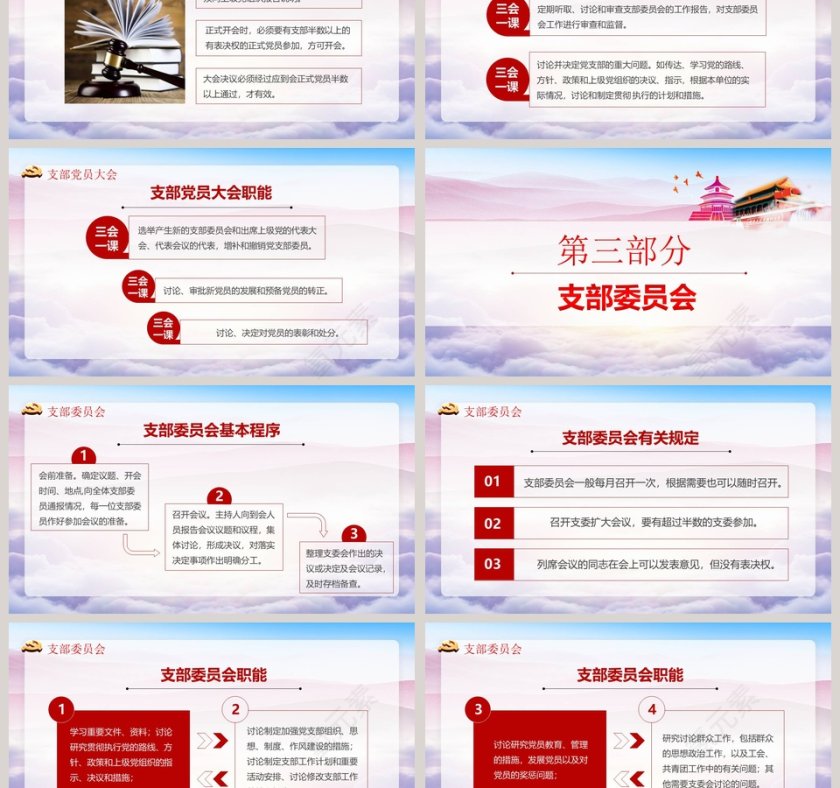 三会一课PPT第3张