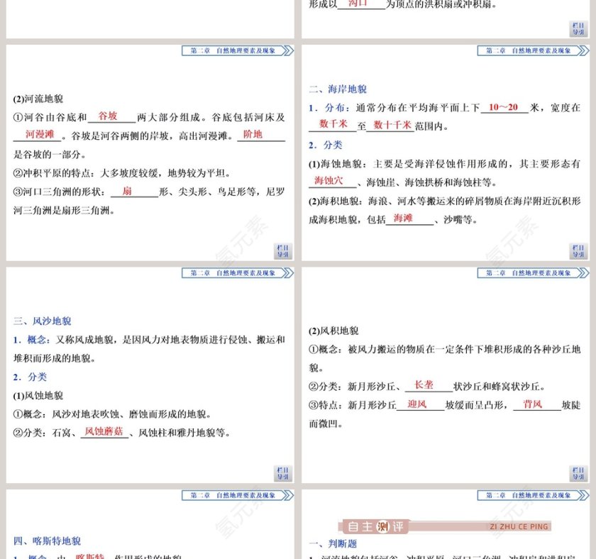 第一节主要地貌的景观特点教学ppt课件第2张