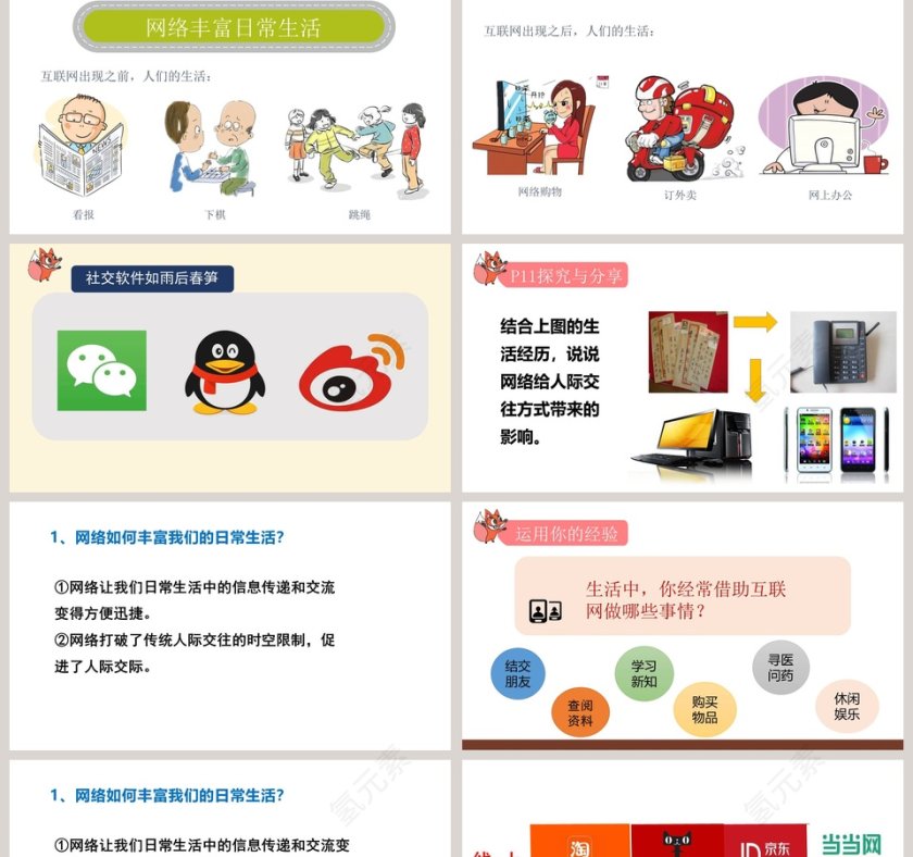 第二课  网络生活新空间-网络改变世界教学ppt课件第2张