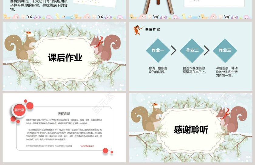 课文解析松鼠语文课件PPT第4张