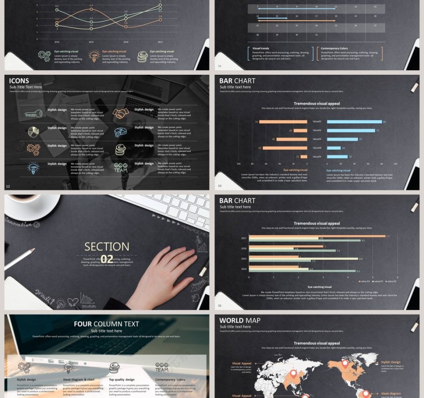 手绘风格工作总结PPT第3张