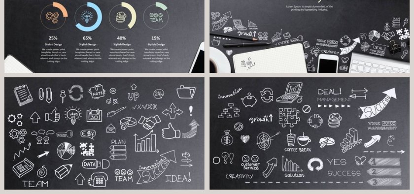 手绘风格工作总结PPT第6张