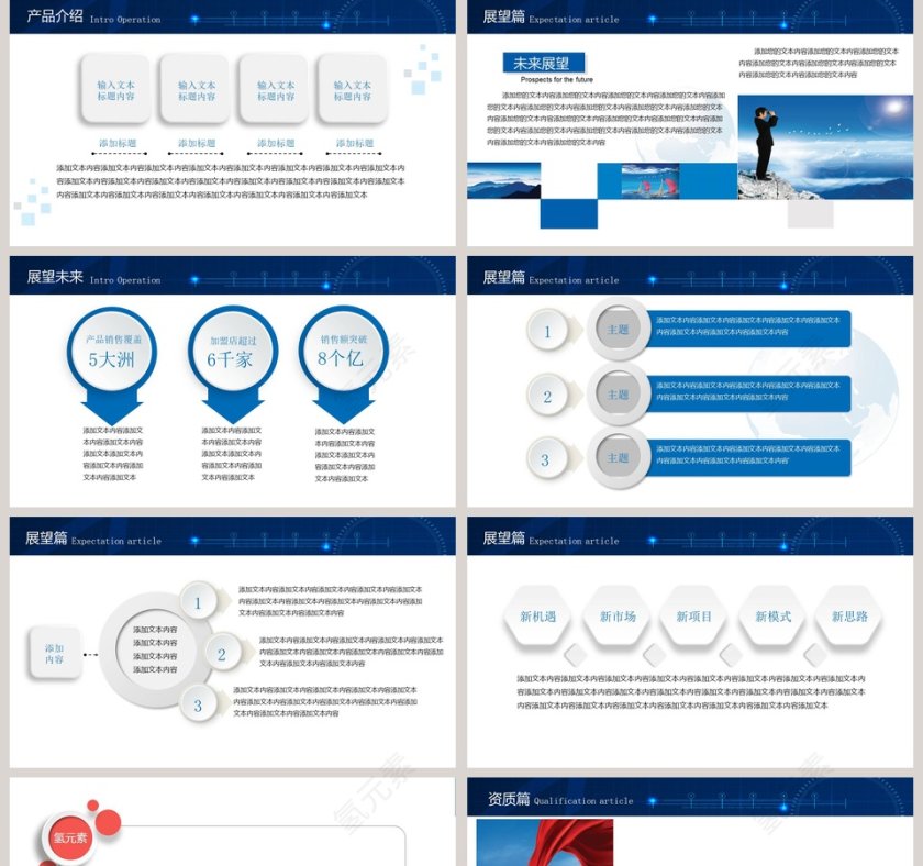 企业简介企业宣传产品介绍PPT模板企业简介介绍PPT第5张
