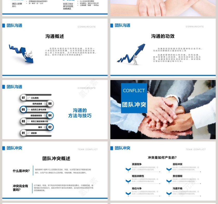 简约团队建设与管理ppt第4张