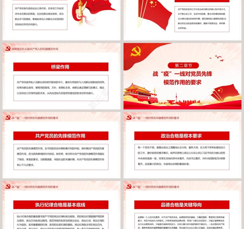 做新时代硬核共产党员中国共产党员榜样学习培训PPT第3张