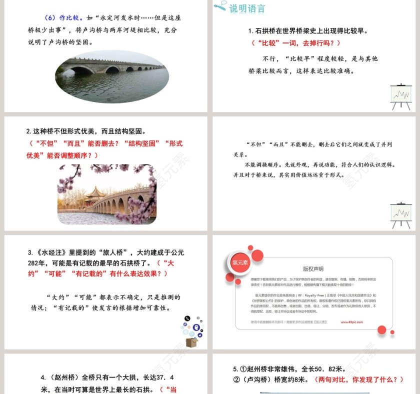 课文解读中国石拱桥语文课件PPT第5张