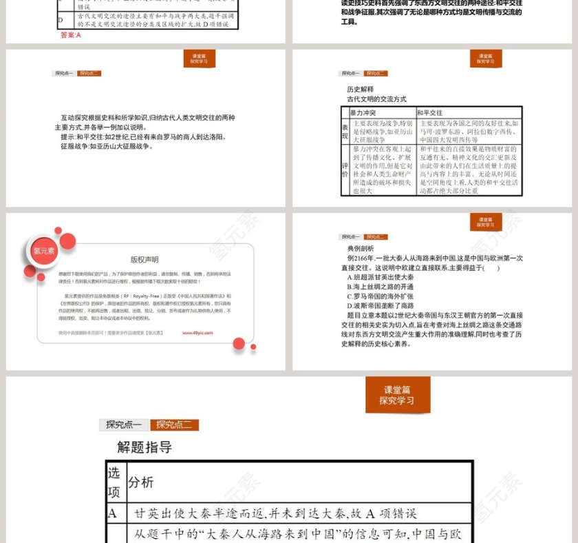 第2课古代世界的帝国与文明的交流PPT模板第4张
