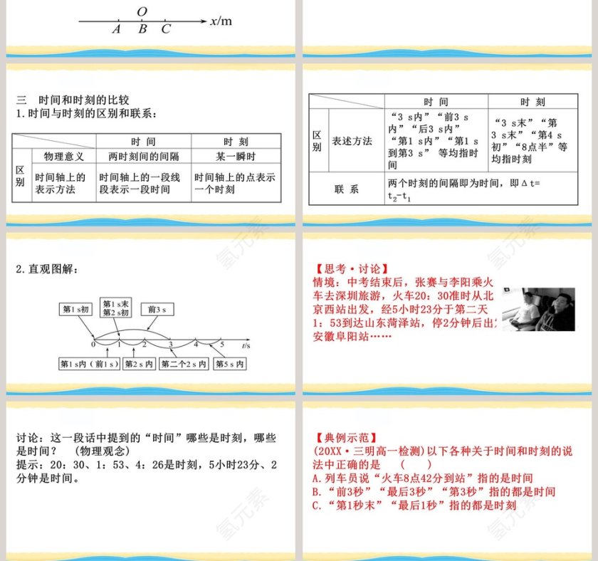 第1章运动的精彩PPT模板设计第10张
