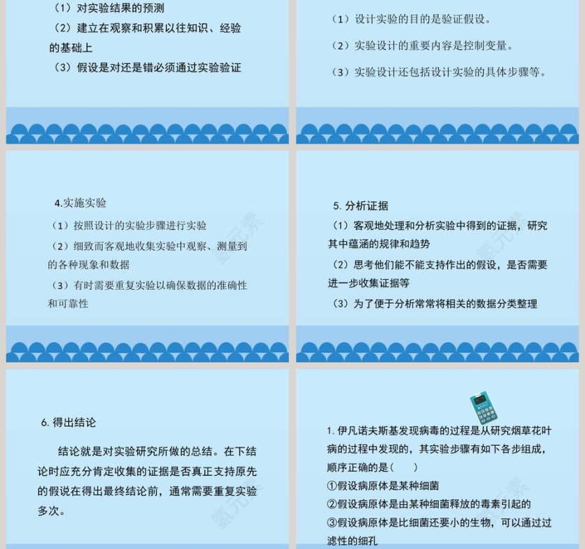 像科学家一样探究教育培训行业PPT模板的选择和应用第3张