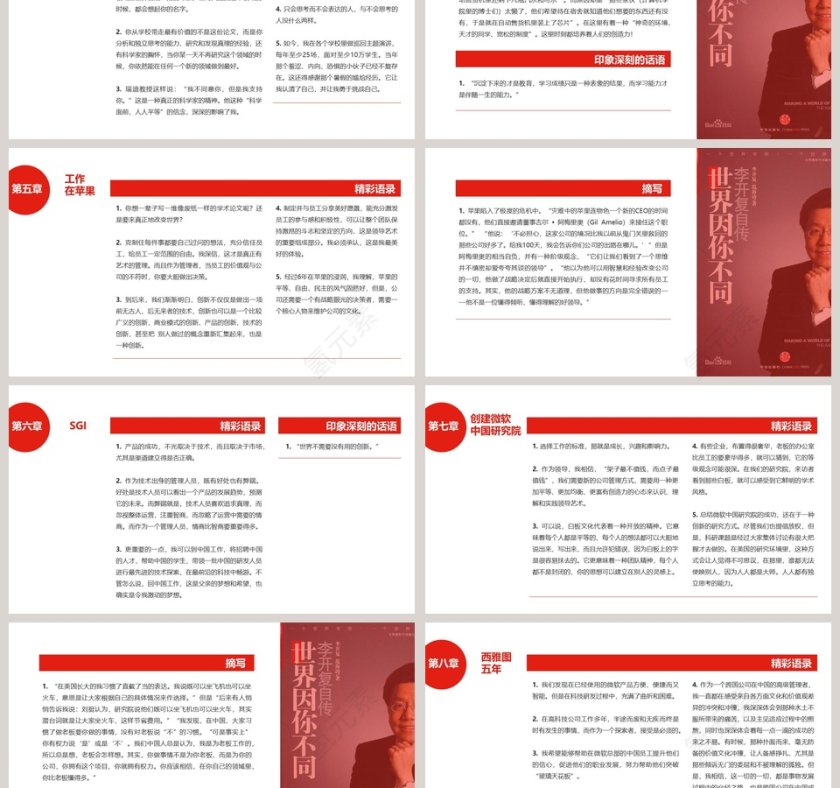 世界因你不同读书笔记PPT第3张