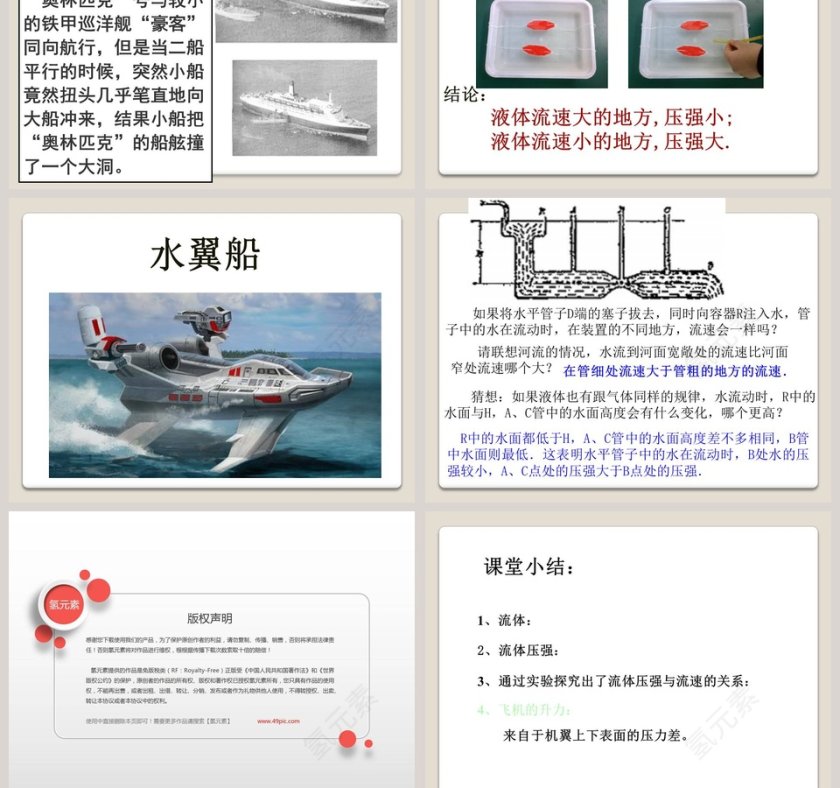 神奇的升力-第九章 浮力与升力教学ppt课件第7张