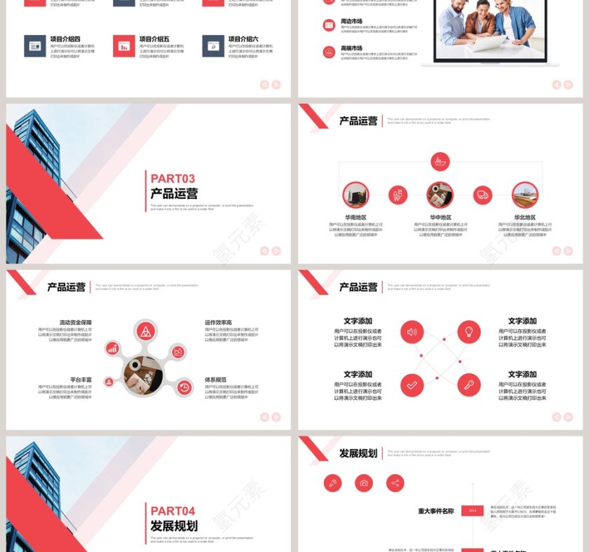商业活动策划计划书简约ppt第3张