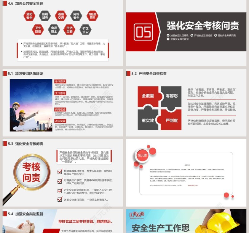 安全生产工作汇报ppt安全生产PPT第5张