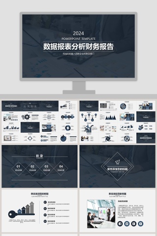 数据报表分析财务报告