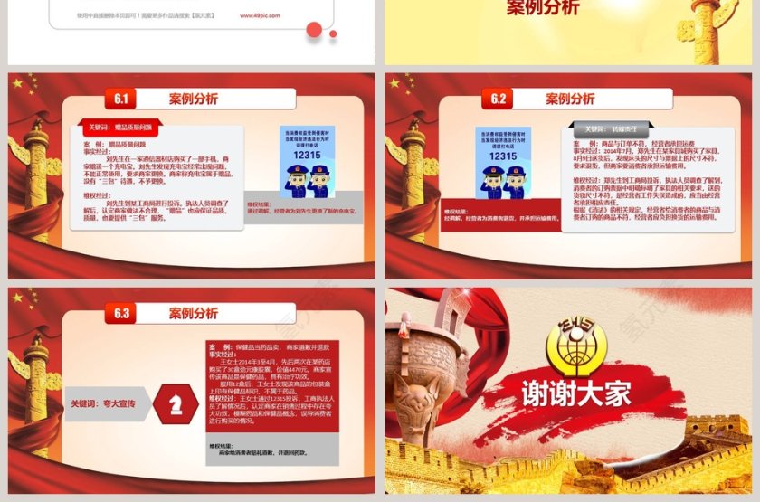 诚信315消费者权益保护日PPT第7张