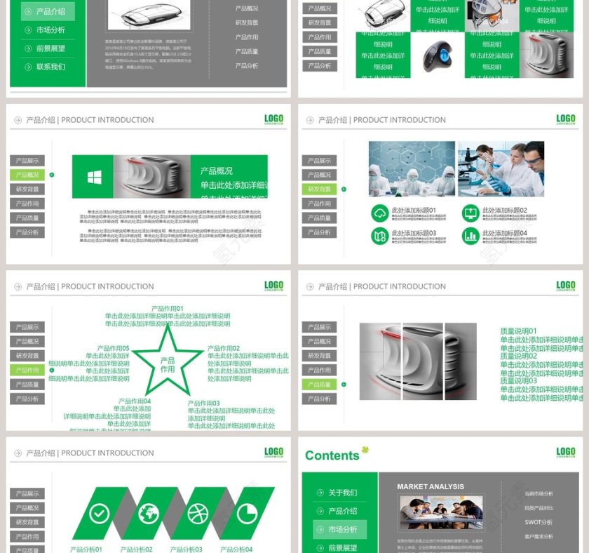 公司介绍产品宣传PPT模板企业简介介绍PPT第3张
