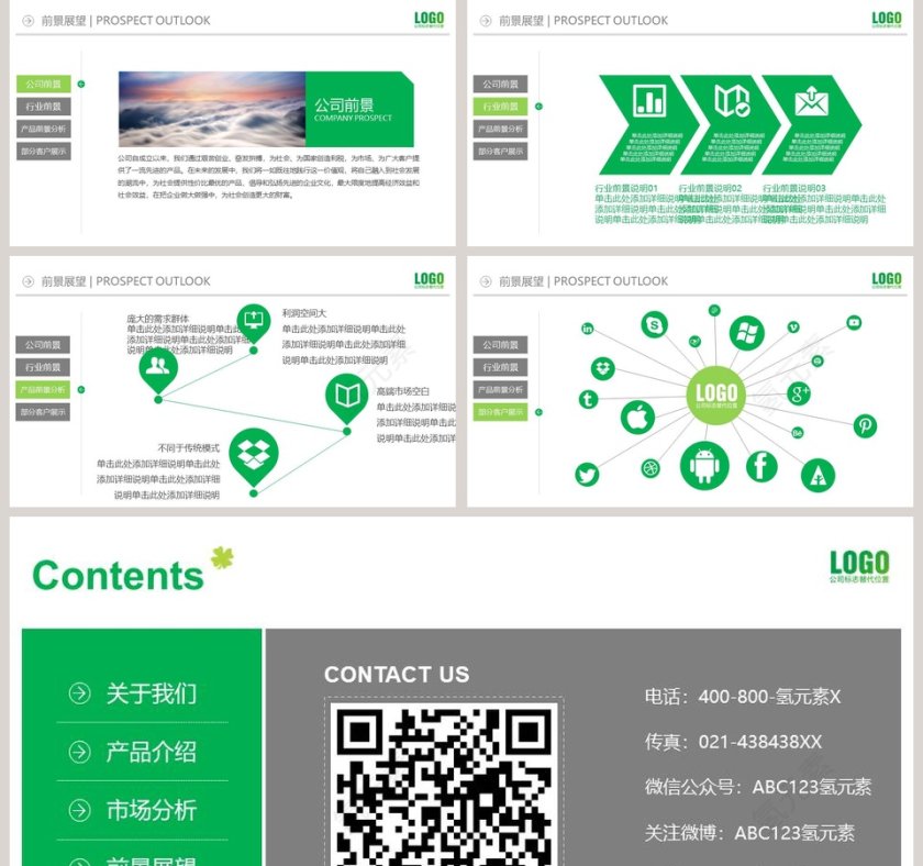 公司介绍产品宣传PPT模板企业简介介绍PPT第5张