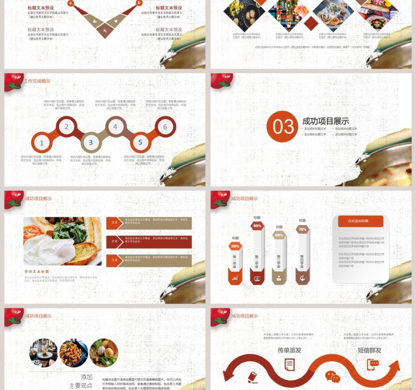 餐饮火锅美食餐饮产品介绍ppt第3张