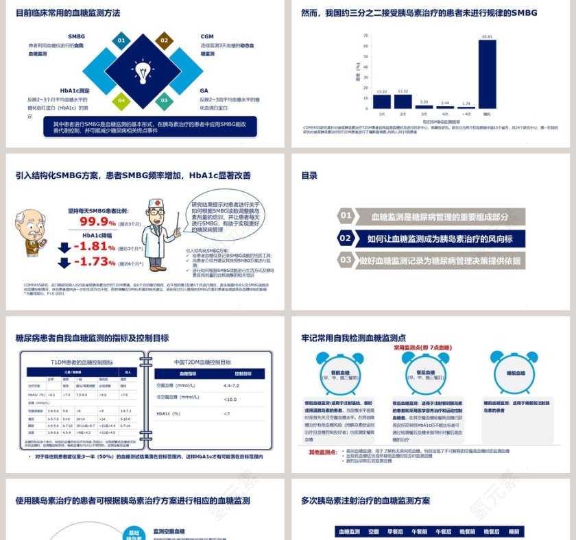 血糖监测成为胰岛素治疗的风向标ppt模板第2张