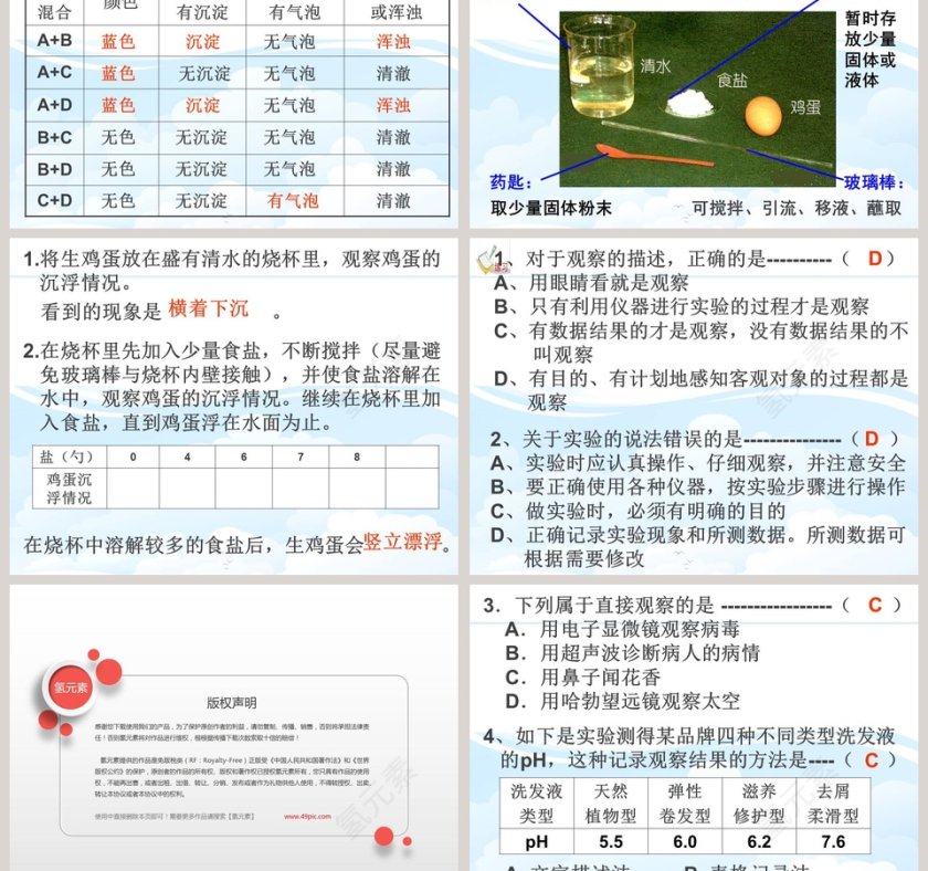 科学观察教学ppt课件第3张