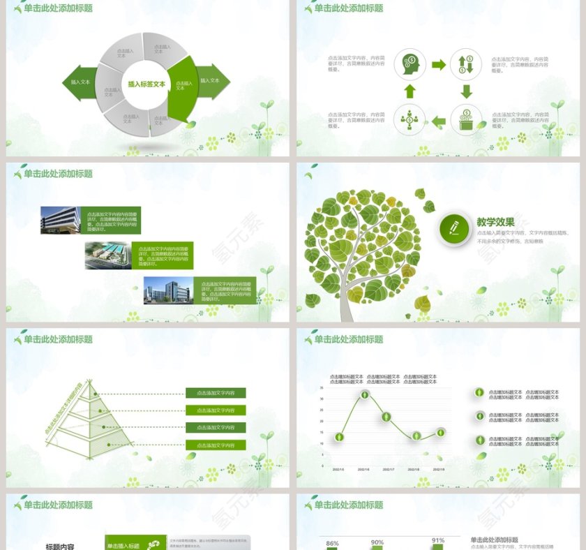 教师说课PPT模板第5张