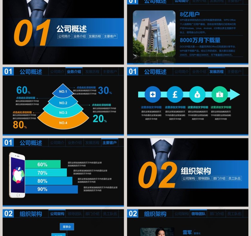 黑色大气新员工入职培训课程PPT第2张