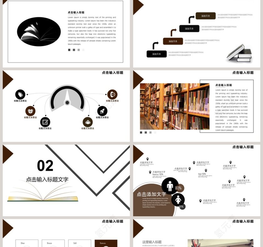 读书分享会说课PPT模版第2张