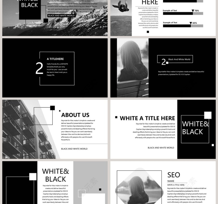 精美大方商业计划书PPT第3张