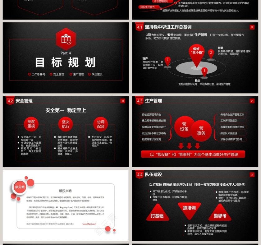 黑色大气竞岗演讲求职简历PPT第4张