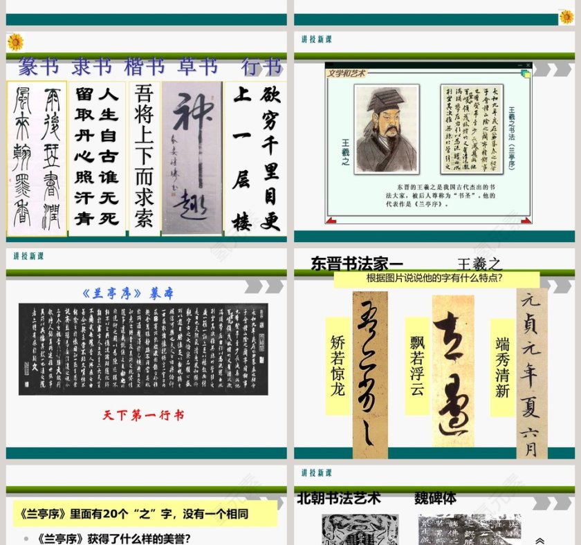 第20课 魏晋南北朝的科技与文化 PPT模板第6张