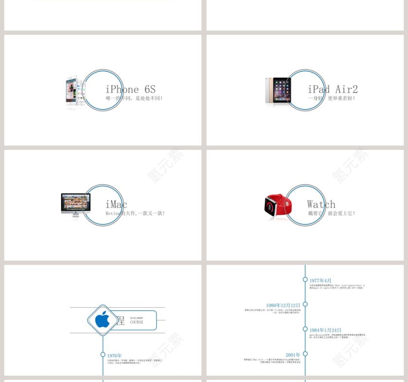 极简风格/商务通用企业宣传PPT模板第4张