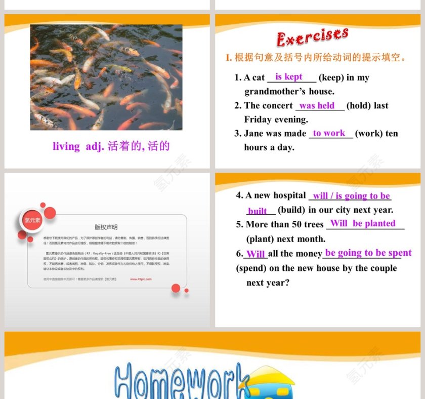 Unit 8-A green world教学ppt课件第10张