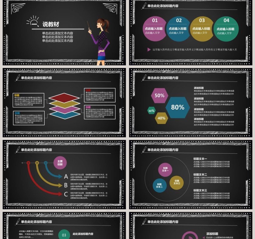 教育教学教师竞聘说课PPT第2张